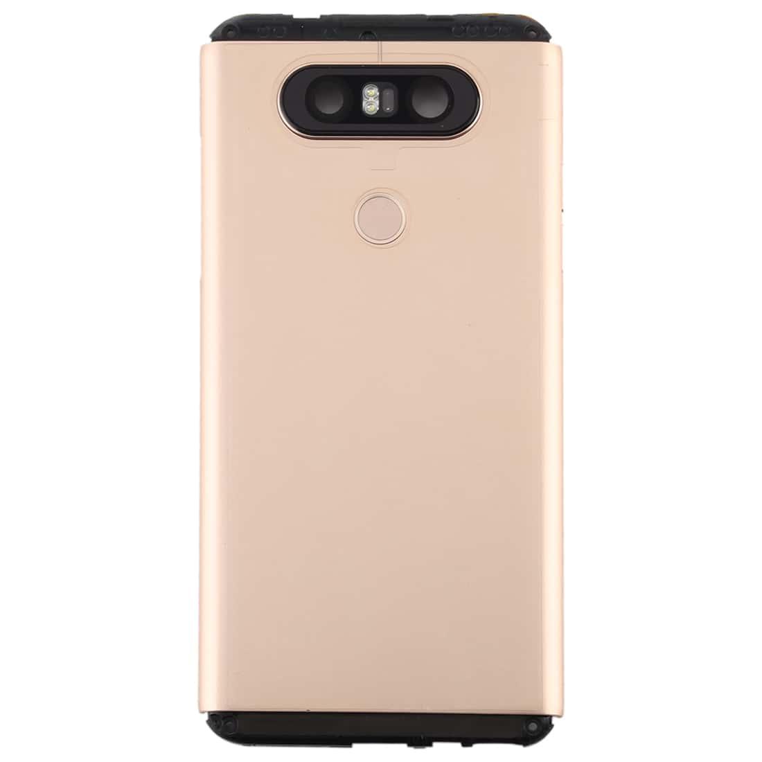 Back Glass Panel for LG V20 Mini Gold with Camera Lens - EGFix Back Glass Panel for LG V20 Mini Gold with Camera Lens - EGFix
